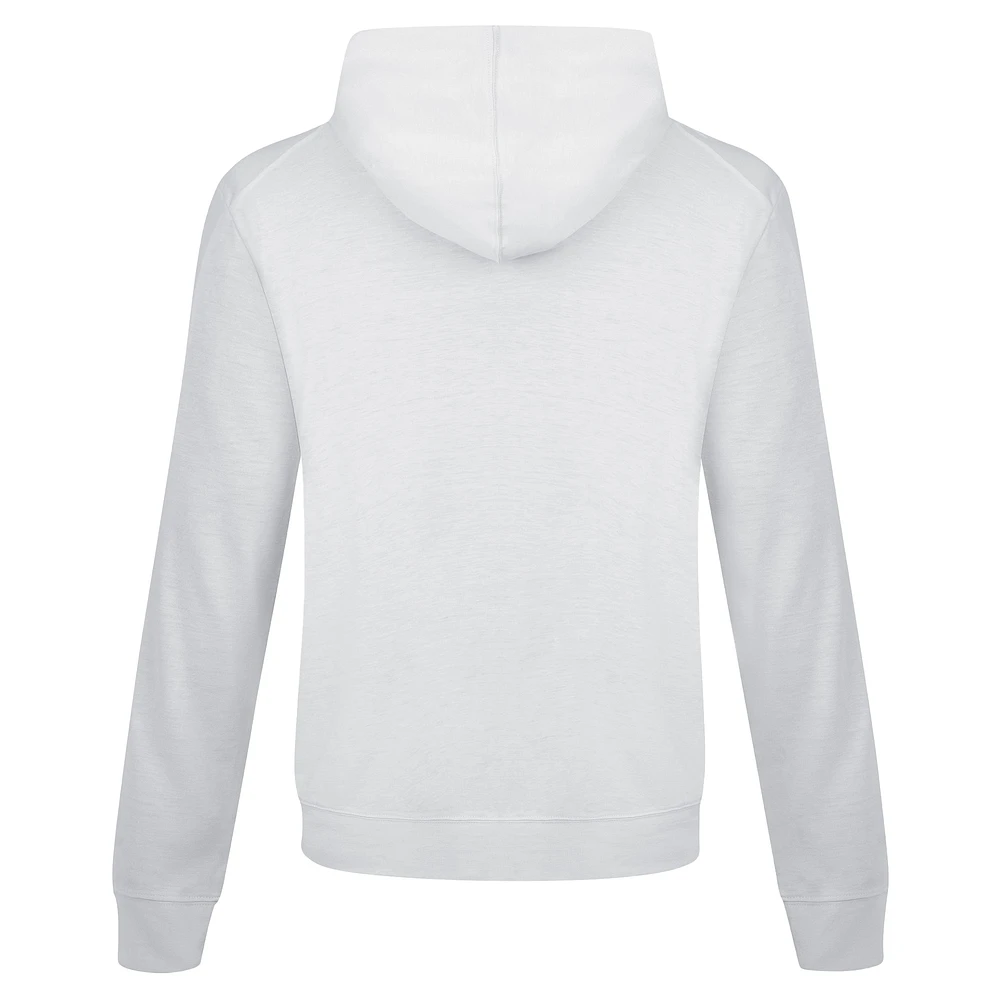 Men's Levelwear White Los Angeles Angels St. Patrick's Day Relay Boots Pullover Hoodie