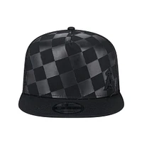 Casquette Snapback A-Frame Trucker 9FIFTY Score Check Los Angeles Angels de New Era pour homme noire