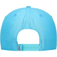 Men's New Era Blue Los Angeles Angels Neon Golfer Snapback Hat