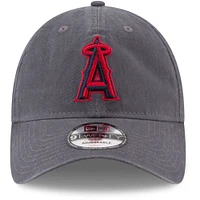 Casquette ajustable 9TWENTY Graphite Los Angeles Angels Fashion Core Classic New Era pour homme