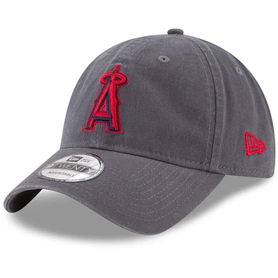 Casquette ajustable 9TWENTY Graphite Los Angeles Angels Fashion Core Classic New Era pour homme