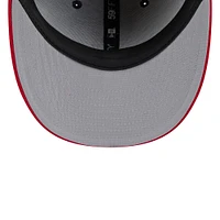 Men's New Era  Gray/Red Los Angeles Angels 2025 Batting Practice Low Profile 59FIFTY Fitted Hat