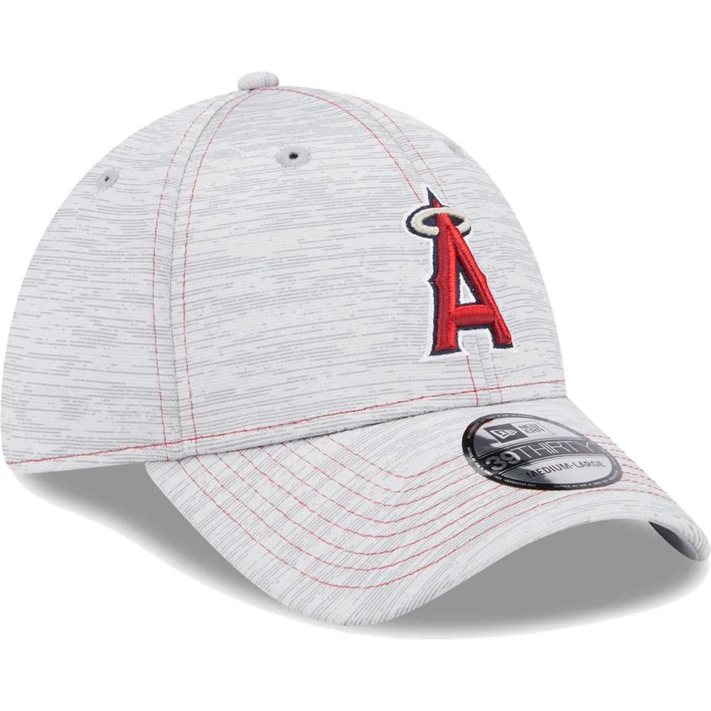 New Era Men's New Era Gray Los Angeles Angels Speed 39THIRTY Flex Hat