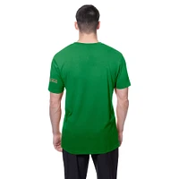 Men's New Era  Kelly Green Los Angeles Angels St. Patrick's Day Shamrock Fill T-Shirt