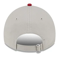 Casquette réglable New Era kaki/rouge Los Angeles Angels 2024 4 juillet 9TWENTY pour hommes