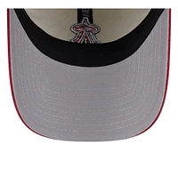 Casquette réglable New Era kaki/rouge Los Angeles Angels 2024 4 juillet 9TWENTY pour hommes