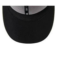 Casquette ajustée 59FIFTY basse pour homme New Era beige clair/olive Los Angeles Angels 2025 Armed Forces Day