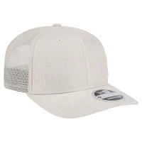 Casquette extensible à boutons-pression Flawless 9SEVENTY beige clair New Era pour homme des Los Angeles Angels