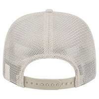 Casquette extensible à boutons-pression Flawless 9SEVENTY beige clair New Era pour homme des Los Angeles Angels