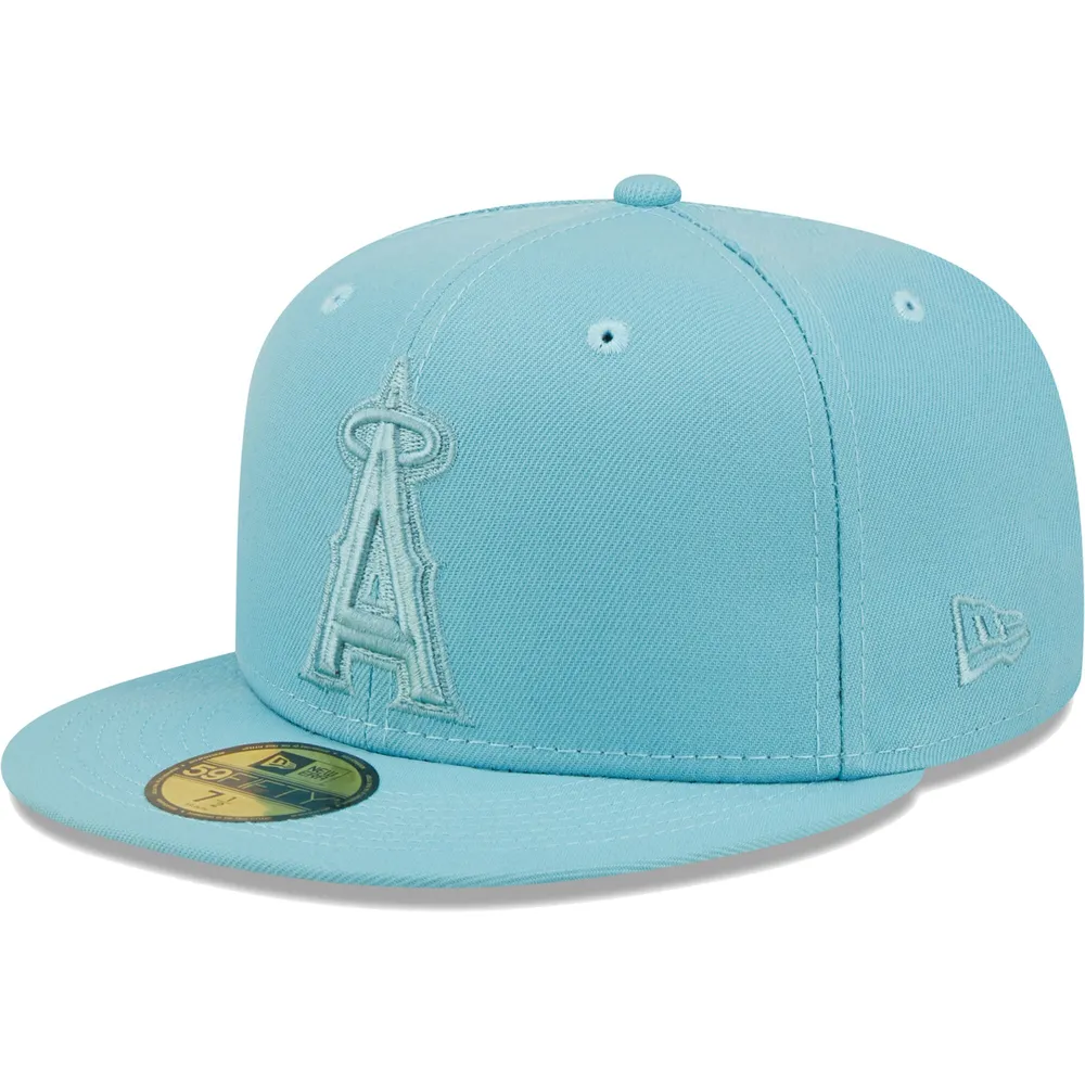Lids Los Angeles Angels New Era Color Pack 59FIFTY Fitted Hat - Light Blue