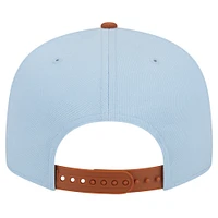 Men's New Era Light Blue Los Angeles Angels Spring Color Two-Tone 9FIFTY Snapback Hat