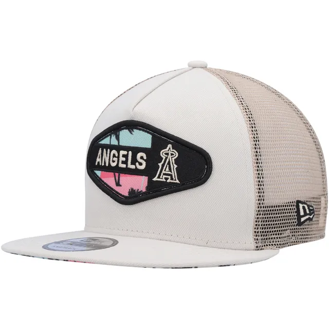 : New Era Men's Camo/Black Las Vegas Raiders A-Frame Patch  9FORTY Trucker Snapback Hat : Sports & Outdoors