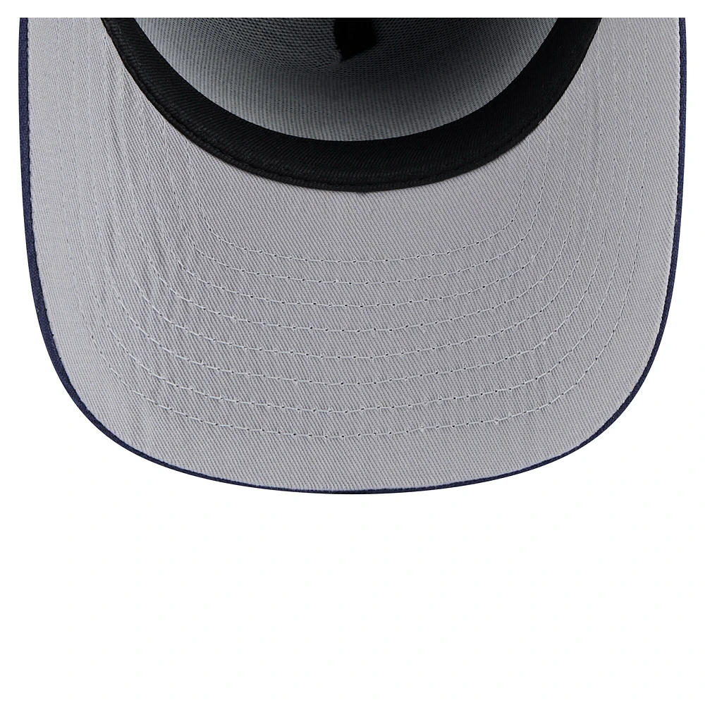 Men's New Era Navy Los Angeles Angels Color Pack A-Frame 59FIFTY Fitted Hat