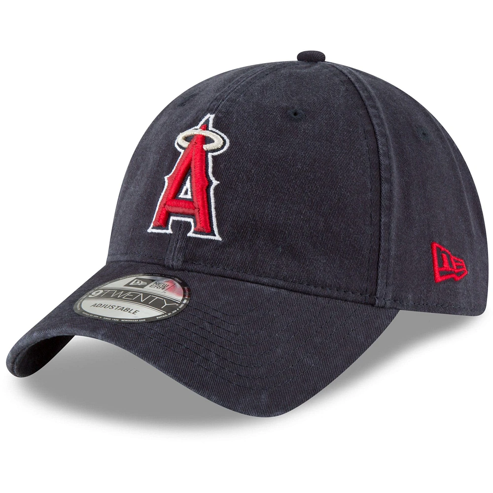 Men's New Era Navy Los Angeles Angels Fashion Core Classic 9TWENTY Adjustable Hat