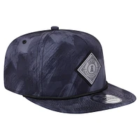 Men's New Era Navy Los Angeles Angels Printed Golfer Snapback Hat