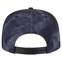 Men's New Era Navy Los Angeles Angels Printed Golfer Snapback Hat