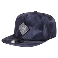 Men's New Era Navy Los Angeles Angels Printed Golfer Snapback Hat