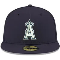 Casquette ajustée 59FIFTY bleu marine avec logo Los Angeles Angels pour homme New Era