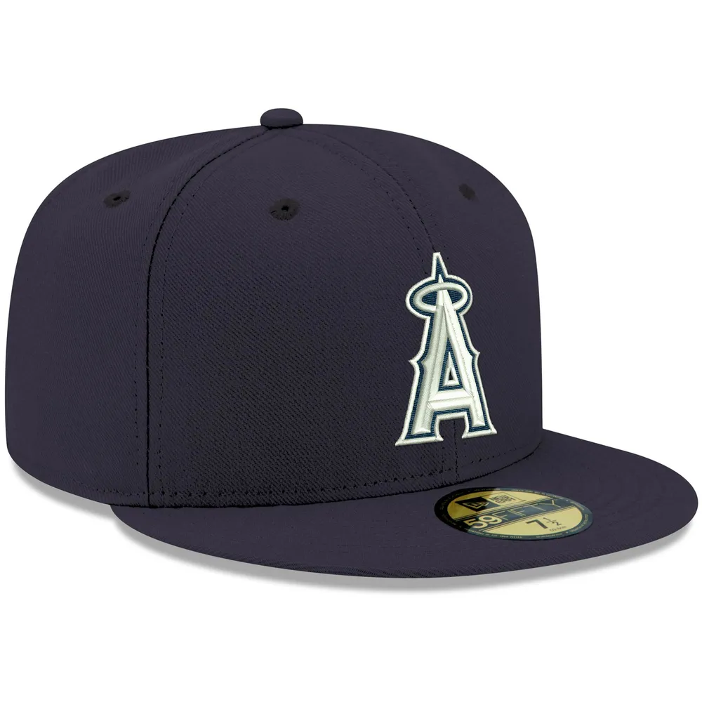 Casquette ajustée 59FIFTY bleu marine avec logo Los Angeles Angels pour homme New Era