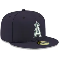 Casquette ajustée 59FIFTY bleu marine avec logo Los Angeles Angels pour homme New Era