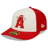 Casquette ajustée 59FIFTY Los Angeles Angels 2022 City Connect à profil bas rouge New Era pour homme