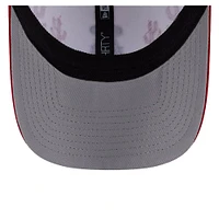 Casquette New Era rouge 39THIRTY Flex pour homme, Los Angeles Angels, entraînement de printemps 2025