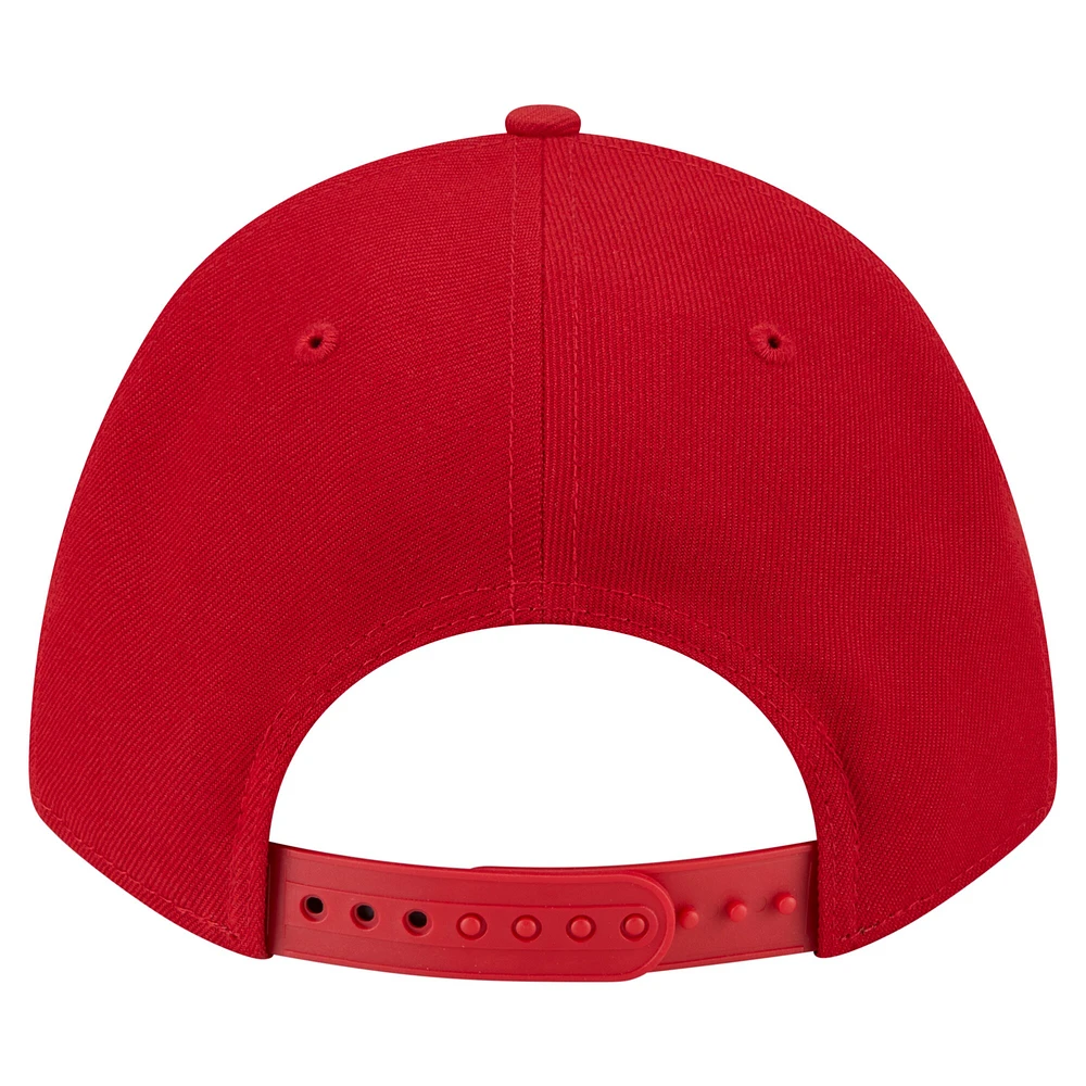 Casquette ajustable 9FORTY M-Crown rouge Los Angeles Angels de New Era pour homme