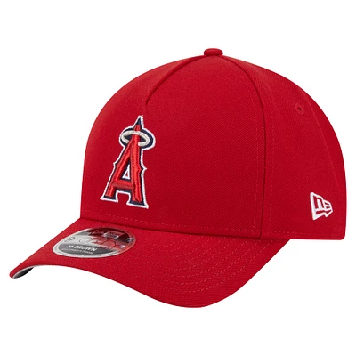Casquette ajustable 9FORTY M-Crown rouge Los Angeles Angels de New Era pour homme