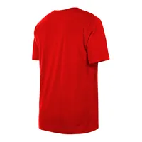 T-shirt d'entraînement au bâton Los Angeles Angels New Era rouge pour homme