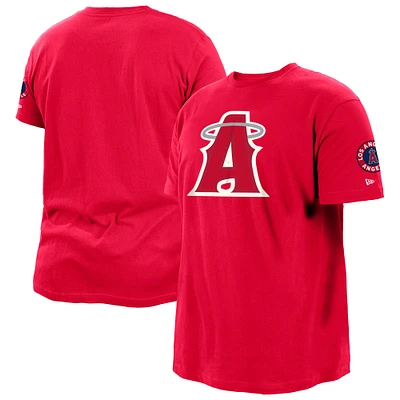 Men's New Era Red Los Angeles Angels City Connect Big & Tall T-Shirt