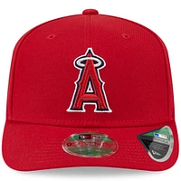 Casquette ajustable New Era rouge Los Angeles Angels Player Replica 9SEVENTY pour homme