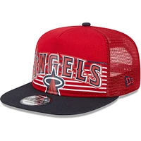 Casquette Snapback Los Angeles Angels Speed ​​Golfer New Era rouge pour homme