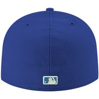 Men's New Era Royal Los Angeles Angels White Logo 59FIFTY Fitted Hat