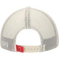 Casquette de camionneur réglable New Era Stone Los Angeles Angels Game Day 9TWENTY pour hommes