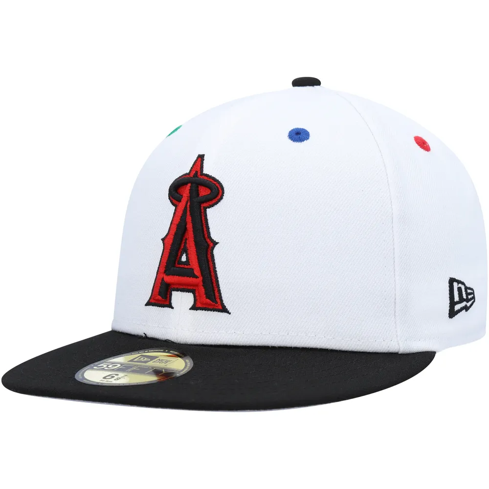 New Era Los Angeles Angels Black 59FIFTY Fitted Hat