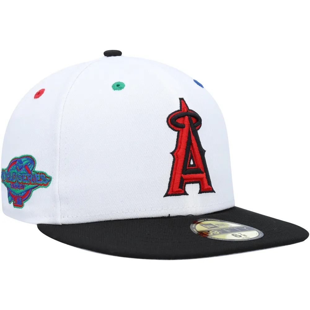 NWE ANGELS WHITE MLB PRIMARY EYES 59FIFTY HATMENHIC