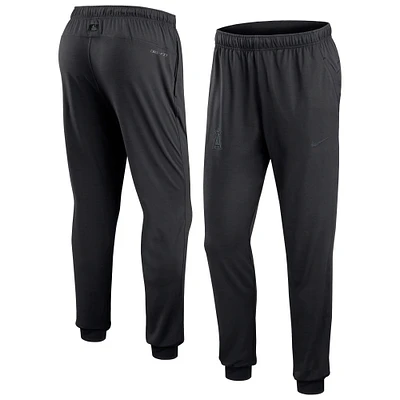 Pantalon de performance voyage Nike Los Angeles Angels Authentic Collection pour homme, noir