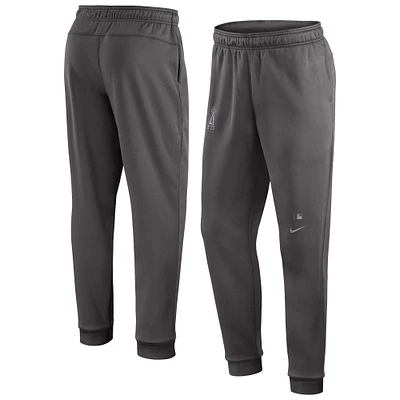 Men's Nike Gray Los Angeles Angels Authentic Collection Travel Player Performance Pants