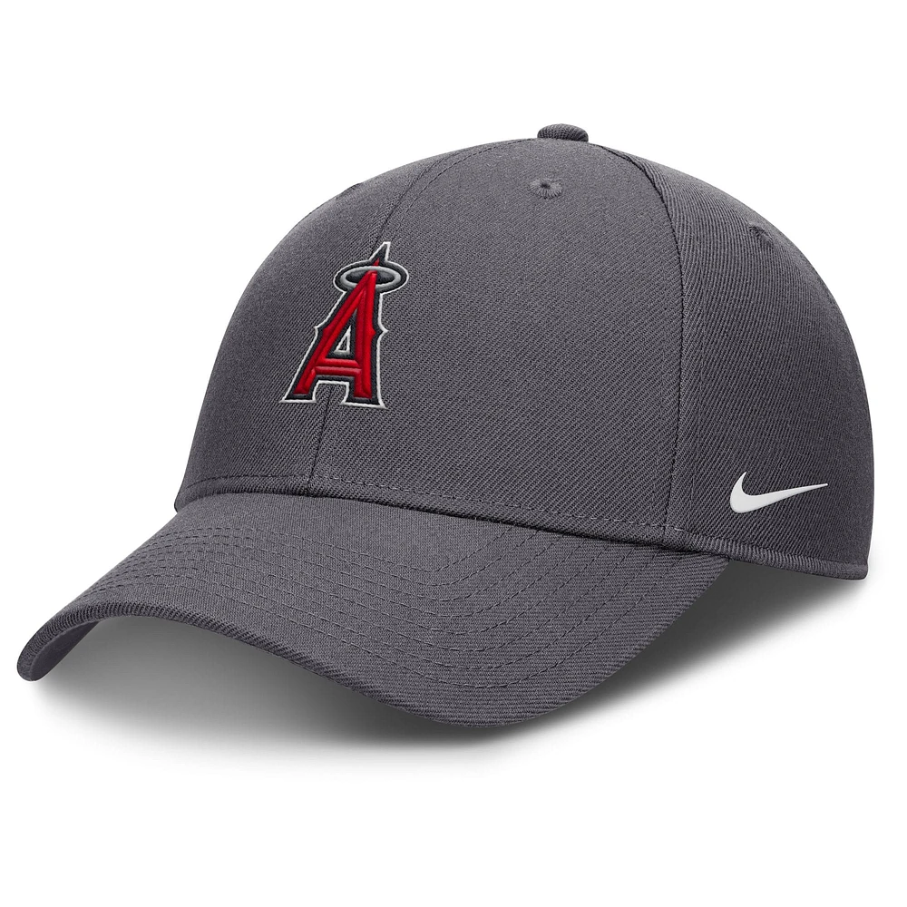 Casquette ajustable Nike Los Angeles Angels Club Performance pour homme, gris