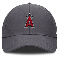 Casquette ajustable Nike Los Angeles Angels Club Performance pour homme, gris