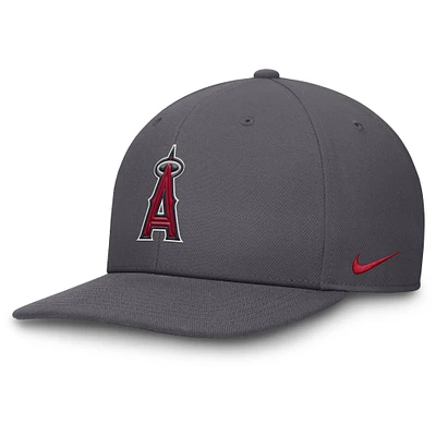 Casquette Nike Los Angeles Angels Pro Performance Snapback grise pour homme