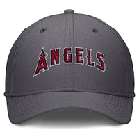 Men's Nike  Gray Los Angeles Angels Swoosh Performance Flex Hat