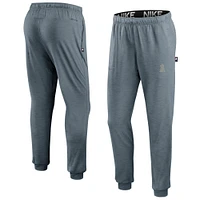 Men's Nike  Heather Gray Los Angeles Angels Travel Performance Pants