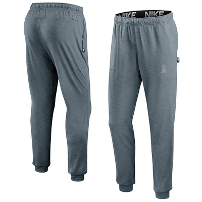 Men's Nike  Heather Gray Los Angeles Angels Travel Performance Pants
