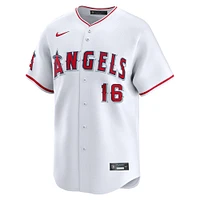 Men's Nike Mickey Moniak White Los Angeles Angels Home Limited Player Jersey