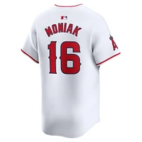 Men's Nike Mickey Moniak White Los Angeles Angels Home Limited Player Jersey