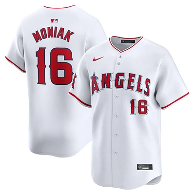 Men's Nike Mickey Moniak White Los Angeles Angels Home Limited Player Jersey