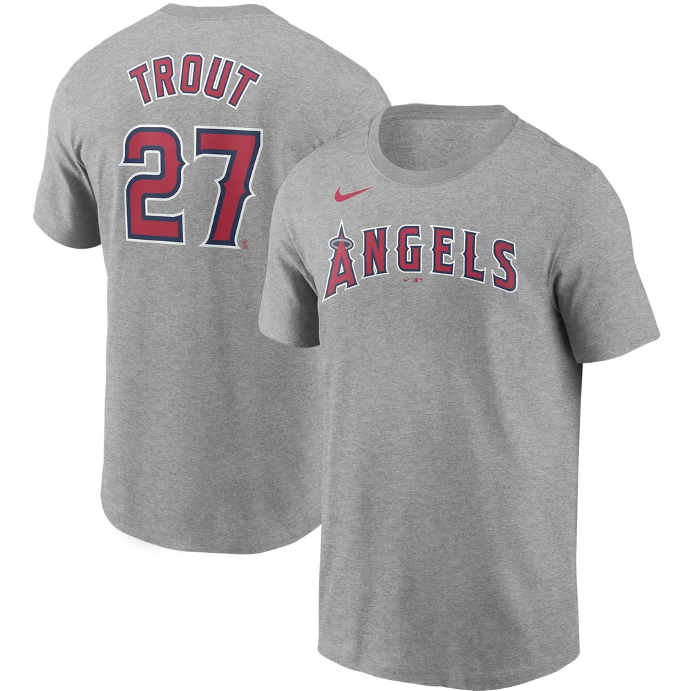 Mike Trout Los Angeles Angels Nike Youth 2022 City Connect Name & Number T- Shirt - Red