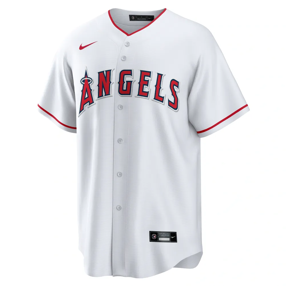 Lids Mike Trout Los Angeles Angels Nike Preschool Home Replica Player Jersey  - White