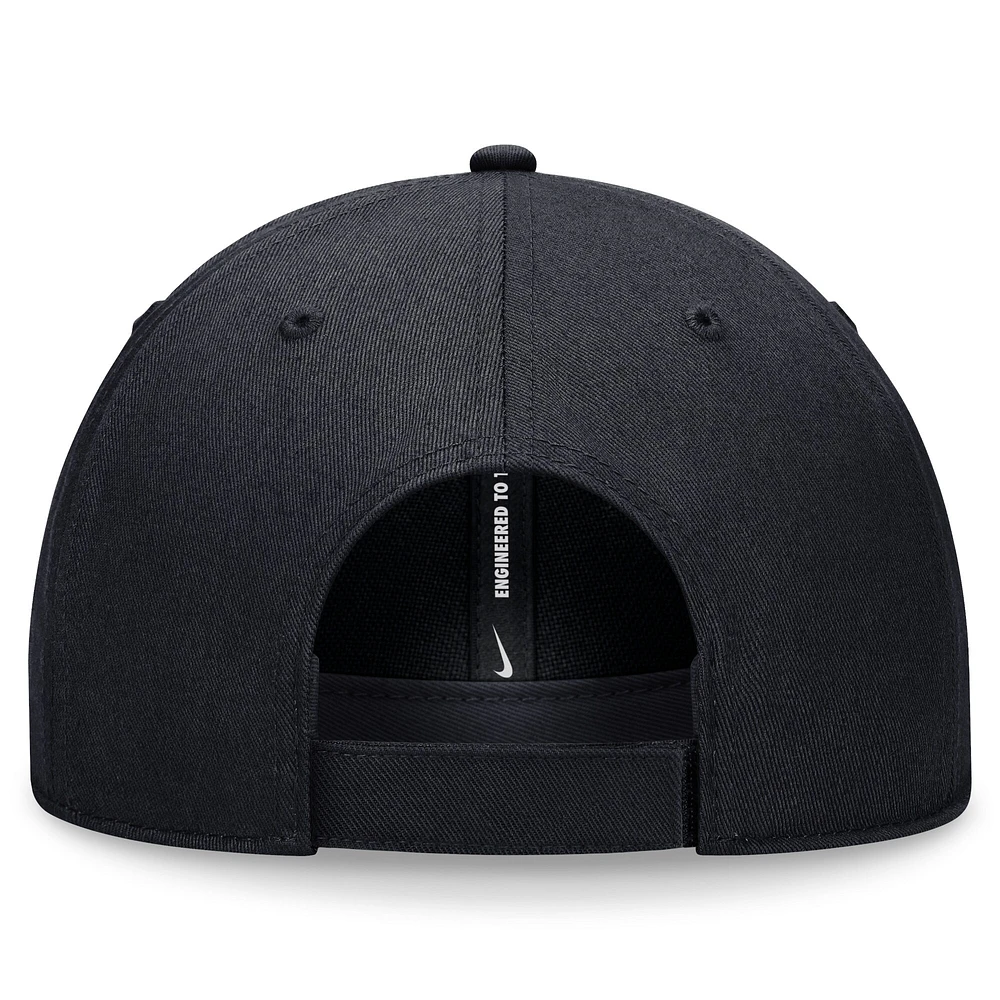 Men's Nike Navy Los Angeles Angels Club Performance Adjustable Hat